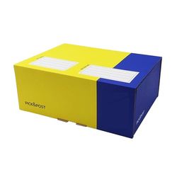 BLASETTI - Scatole per Spedizioni Automontanti PICK & POST L - Confezione 20 Pezzi da 40x27x17 cm. Ideali per Spedire e Proteggere Oggetti