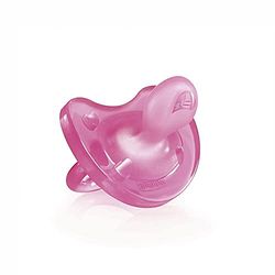 Chicco Physio Soft Sucette en Silicone Rose 0-6 Mois