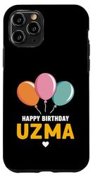 Happy Birthday Uzma Case for iPhone 11 Pro