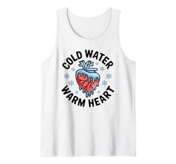 Acqua fredda, cuore caldo – abbigliamento sportivo invernale nuoto ghiaccio Canotta