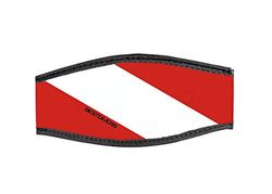 Best Divers IN/Flag-DV, Cinturino Maschera in Neoprene, Doppio Velcro, Bandiera