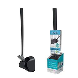 Sanimaid Paris toilet cleaner, donkergrijs, met muurhouder, 12st/doos