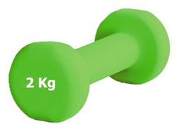 G5 HT SPORT Mancuernas de Neopreno para Gimnasio y casa Antideslizante de 0,5 a 6 kg par o Individual (1 x 2 kg)
