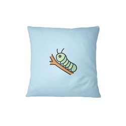 Bona Basics, Housse de Coussin décorative, Housse de Coussin décorative, décoration de Maison, pour canapé, café, Taille : 60 x 60 cm, Couleur : Bleu Clair