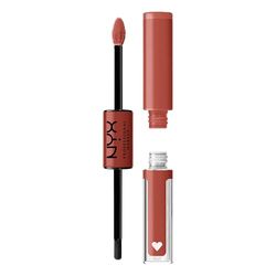 NYX Professional Makeup, färgat läppglans, ultrapigmenterad formula som håller i upp till 16 timmar, Shine Loud High Pigment Lip Shine, nyans: Life Goals