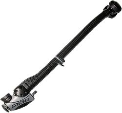 Cressi BCD (By Pass + Hose), Inflator Completo per Equilibratore Idrostatico Unisex Adulto, Nero, Unica