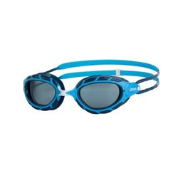 Zoggs Predator Swimming Goggles, Unisex-Youth, Light Blue/Blue/Tint Smoke, Junior 6-14yrs