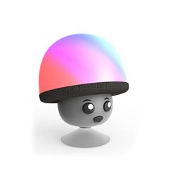 WONDEE - Mob Altoparlante Bluetooth per bambini Waterproof con Ventosa + Luce Notturna Rimozione - Puoi attaccarlo e dare un tocco di luce e musica dove vuoi, regali originali per bambini e ragazze