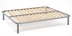 Talamo Italia Rete ortopedica, adatto a letto matrimoniale, 100% Made in Italy, Rete a doghe, cm 160x190h31