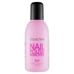 Collection Cosmetics 3-in-1 Nail Polish Remover, Cleans, Conditions and Whitens, 150ml