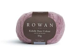 Rowan Kidsilk Haze Colour Wine 70% Mohair 30% Silk Yarn - 50g