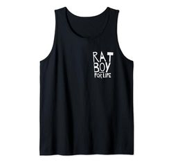 Rat Boy For Life! Sé tu rata, ¡seguro de ti mismo! Camiseta sin Mangas