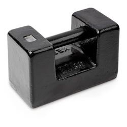 Kern 366-88 blokgewicht, gietijzer, gelakt, 1 stuk