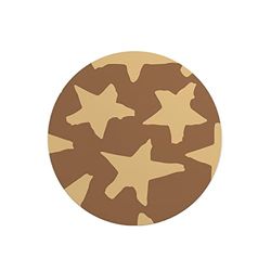 Questo Casa, Round Digital Printed Mouse Pad, Non-Slip Base, for Office and Home, Diameter:22cm