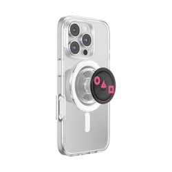 PopSockets PopGrip para MagSafe, Agarre y Soporte magnético para teléfono, Parte Superior Intercambiable, Agarre Seguro para Fundas MagSafe de iPhone, Soporte para visualización Manos Libres