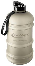 IronMaxx Water Gallon - Matt Sandstone Beige 2200ml | Senza BPA e DEHP | Borraccia ermetica con scala graduata | Disponibile in vari colori – perfetta per sport, lavoro e uso quotidiano
