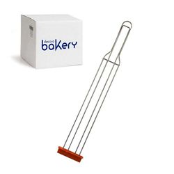 Decora, 5064117 Lot de 25 épingles en acier inoxydable, à 4 pointes, pour retourner des colombes ou des panettons, garantissant un meilleur soutien pendant les phases de refroidissement, 52 cm,