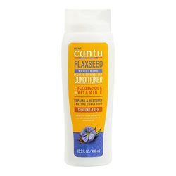 CANTU Flaxeed Smoothing Leave-in OR Rinse out Conditioner 400 ml (Pack of 1)