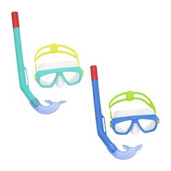 Bestway Masque et Tuba Aqua Burst Essential Enfants 3 Ans et plus