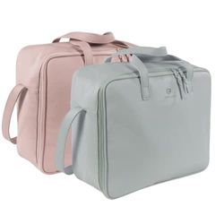 Pasito a Pasito. Yummi Clinic Suitcase, Maternity Bag, Useful for Carrying to Hospital or Clinic, Organiser, Made of Leatherette, Pink