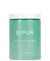 Echosline | B.Pur Active Shaping Mask - Maschera modellante remineralizzante, nutre in profondità senza appesantire (effetto anti-crespo) - 1000 ML