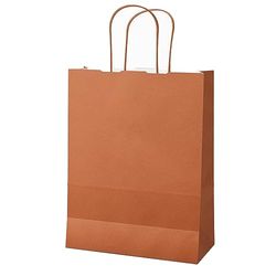 Mainetti Bags 25 shoppers Twisted kraftpapier 36 x 12 x 41 cm terracotta, Terracotta, Standard, klassiek