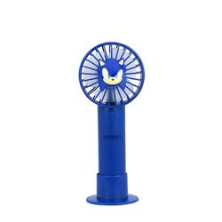 OTL Technologies Ventilateur à main portable SONIC avec batterie rechargeable couleur bleue