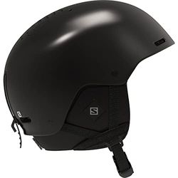 Salomon Brigade + Esquí snowboard casco para hombre, Negro (All Black), L (59-62 cm)