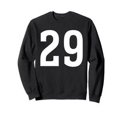 Numero 29 Uniforme di squadra sportiva numero 29 Felpa