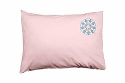 Bona Basics, Funda de cojín Decorativa, decoración del hogar, para sofá, cafetería, Tamaño: 50x35 cm, Color: Rosa Claro