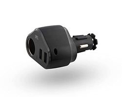 T'nB Tnb - Caricatore accendisigari 2XUSB-A 24W + Presa accendisigari