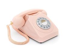 Téléphone Bouton Poussoir GPO 746 Push Button Carnation Pink