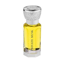 Swiss Arabian Private Musk- Unisex- Oriental, Gourmand, Musk Concentrated Perfume Oil -Luxury Fragrance- Long Lasting, Enchanting Fusion of Arabic Perfume With Notes Of Saffron, Caramel, Amber-12ml