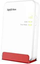 Fritz!Box 6860 5G (routeur Mobile jusqu'à 1 300 Mbit/s en 5G/LTE, Wi-FI 6 jusqu'à 3 000 Mbit/s, Alimentation par Ethernet (PoE+), boîtier résistant à la poussière et aux éclaboussures, Base DECT)