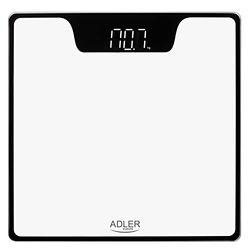 ADLER Scale, White, 33 x 33 x 5 cm