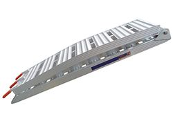 Ratioparts hopfällbar uppkörningsramp, 226 x 30 cm, maximal belastning 680 kg (2 stycken)