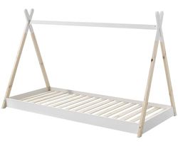 Vipack Lit Tipi 70x140 Blanc