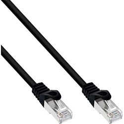 COS Cable Desk 72503S - Cable de Red (3 m, Cat5e, SF/UTP (S-FTP), RJ-45, RJ-45, Negro)