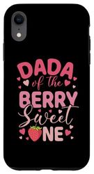 Custodia per iPhone XR Primo compleanno di Dada Of The Berry Sweet One Strawberry