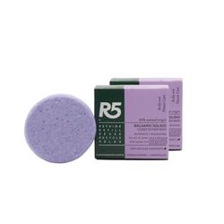 R5, Balsamo Solido Capelli, 2 Pezzi, 98% Ingredienti di Origine Naturale, Fragranza Fiorita, Dermatologicamente Testato e Nickel Tested, Vegan, Made in Italy