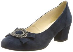 Hirschkogel 3000008, Zapatos de Tacón Mujer, d.Blau, 37 EU