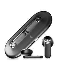 KSIX Leaf Auriculares Inalámbricos con Sonido de Alta Gama, Cascos Premium con Micrófono para Llamadas, Deporte y Música