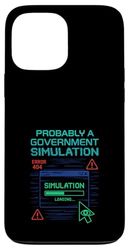 Tinfoil Hat Society Conspiracy Theory Meme Tee Case for iPhone 13 Pro Max