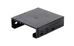 SilverStone SST-SDP10B – installationsram 5,25 tum med hållare för 1 x 3,5 tum och 2 x 2,5 tum HDD/SSD