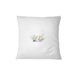 Questo Casa Housse de Coussin décorative, Housse de Coussin, décoration d'intérieur, canapé, café, Taille 45 x 45 cm, conçue et fabriquée en Turquie