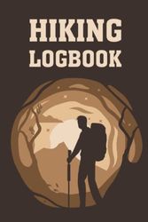 Hiking Logbook: Hiking Journal, Record all hikes, Travel size logbook