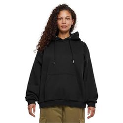 Urban Classics Oversized Ultra Heavy Hoody met capuchon voor dames, zwart, XXL