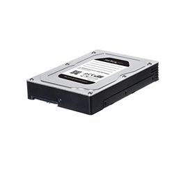 StarTech.com 2.5 to 3.5 Hard Drive Adapter - For SATA and SAS SSDs/HDDs - SSD Enclosure - HDD Enclosure - Internal Hard Drive Enclosure (25SATSAS35HD)