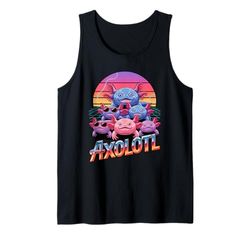 90s Vintage Axolotl Salamandra Canotta