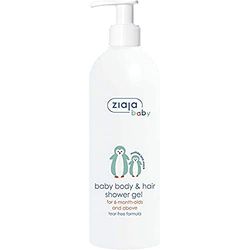 Ziaja Gel De Ducha Para Cuerpo Y Cabello Para Bebé +6 Meses 400 ml